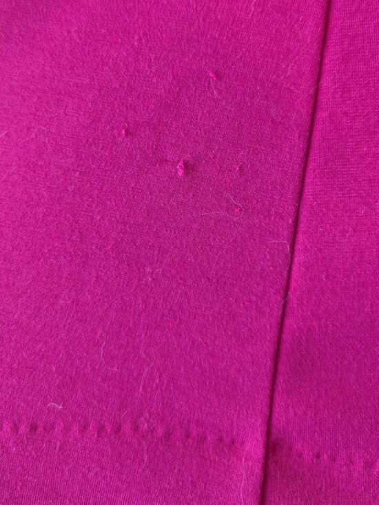 LC Lauren Conrad Magenta Pink Fit and Flare Sleeveless Dress with Bow Detail | 6 - Picture 6 of 6